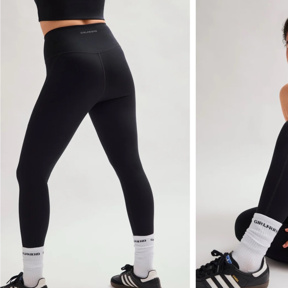 Girlfriend Collective Eco-Friendly Black Leggings